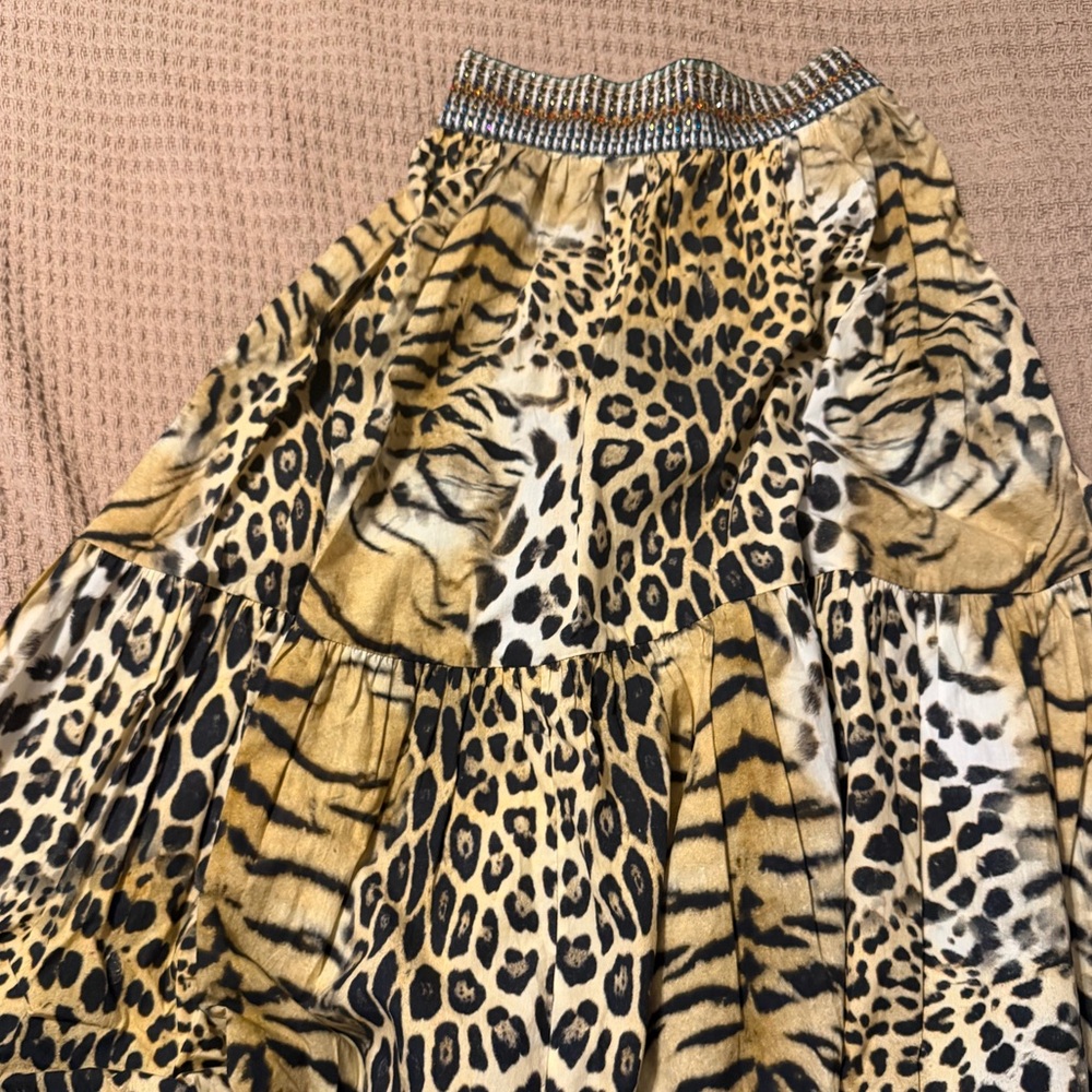 Camilla Leopard & Tiger Print Maxi Skirt - Picture 3 of 6